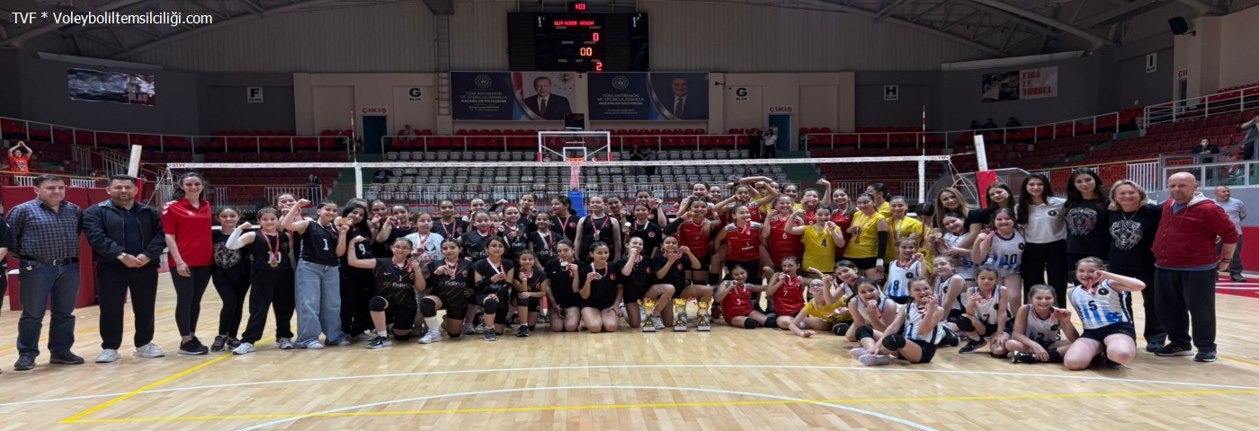 2025-2026 Voleybol Sezonu Mahalli Lig Mini Kız İl Birinciliği Kupa ve Madalya Töreni.