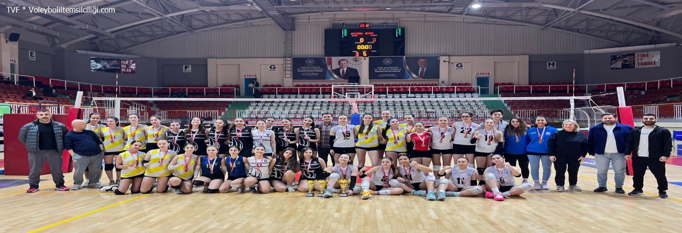 2025-2026 Voleybol Sezonu Mahalli Lig Yıldız Kız İl Birinciliği Kupa ve Madalya Töreni.